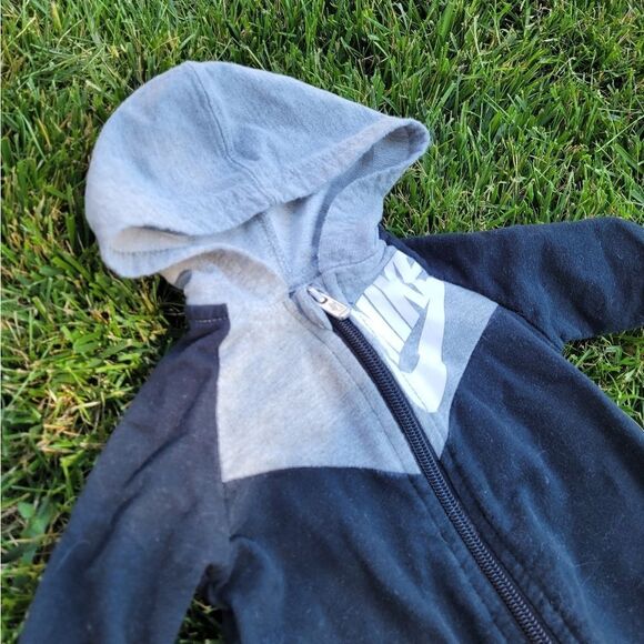 Nike Hoodie Coverall One Piece Sportswear Baby Full Zip 3M - Picture 2 of 5